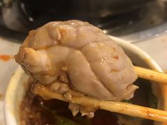 猪脑-朱氏胖子烂火锅(洪崖洞店)
