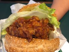 中式炸鸡汉堡-幸运小丑汉堡(Bay Area本店)