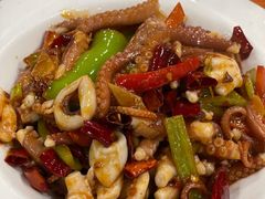 辣炒八抓鱼-胶东海鲜大排档(北太平庄店)