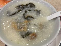菜心咸骨粥-点都德(盘福楼店)