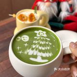 三里屯的这家咖啡店真的好漂亮！圣诞🎄氛围
