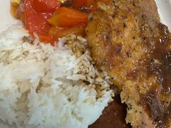 黑椒鸡排番茄饭-都城快餐(广大路店)