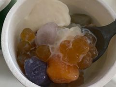 芋圆双皮奶-芒青柠·鲜果甜品茶(双中店)