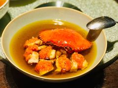 鸡油花雕蒸三门蟹-杭州西子湖四季酒店·金沙厅