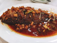 干烧大黄鱼-丰泽园饭店