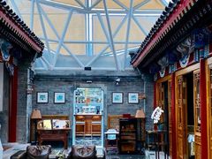 大英博物馆同款玻璃屋顶-北京古城老院厉晓麟精致菜