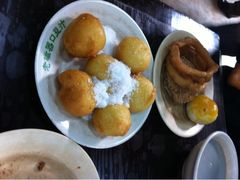 奶油炸糕-老磁器口豆汁店(天坛店)