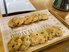 鲜虾饼-新海渔港·胶东海鲜家常菜·家宴(奥体中心店)