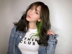 自然冷棕搭配一抹小绿-SALON V