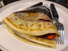 草莓巧克力酱可丽饼-PAPITO(泰兴路店)