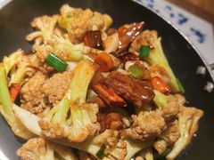 干锅花菜-小菜园新徽菜(常州武进吾悦店)