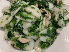 荠菜肉丝炒年糕-翠亭酒家(山西南路店)