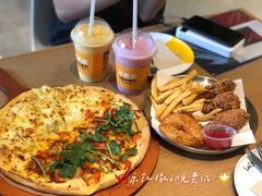 榴莲拼烧烤蜜汁烤鸡-乐凯撒披萨(福田COCOPark店)