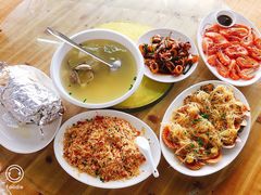 蒜蓉粉丝蒸扇贝-明记海鲜大排档(巽寮湾店)