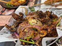 爆炒鸡架骨-马海涛牛肉串·午市牛腩饭·烧烤夜宵(领汇广场店)