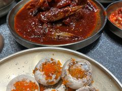 -草家酱蟹炭火烤肉店(珲春南路二店)