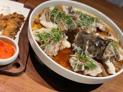 青青椒麻龙胆鱼-CHIC1699远洋私厨