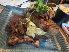 土豆蘑菇牛排套餐-黑羊西餐厅BlackSheep