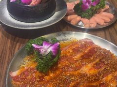 -明洞阿姨·韩式酱蟹烤肉·创意料理(三元桥店)