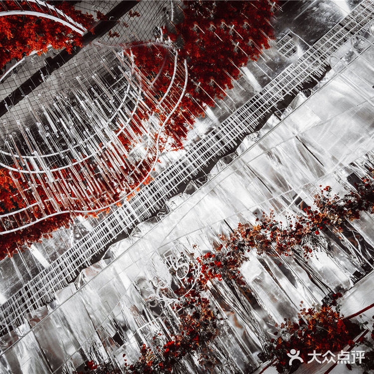 红白搭配现代简约婚礼💒