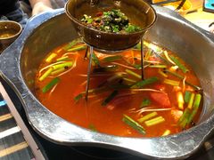 红酸汤牛肉-侯家庄阿才有品私房菜馆