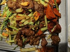 干锅牛肉-小菜园新徽菜(扬州华润万象汇店)