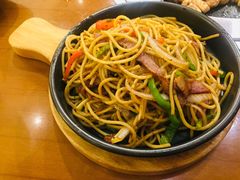 黑椒培根意面-韩宫宴炭火烤肉(昆山金鹰店)