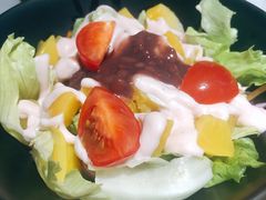 黄桃黄桃沙拉-猪啊牛呀羊啊铜盘烤肉(正大广场店)