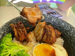 咸蛋黄叉烧-新荔园茶餐厅(荔湾区府宿舍大院店)