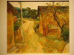 宋贤珍·油画《乡间小路》-上海油画雕塑院
