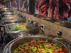自助取餐区-芭菲盛宴·环球美食(锦城万达广场店)