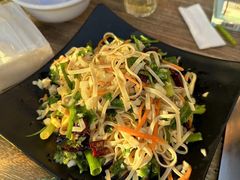 炝土豆丝-腾格勒烤羊腿
