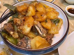 排骨土豆炖豆角-东北老家私房菜(文灶店)