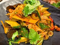 拌花菜-吉力烤鳗