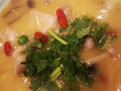 山珍菌滑鸡浓汤捞饭-康师傅私房牛肉面(马泉营奥莱店)