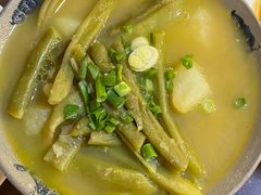 豆汤粑粑菜-百年粉蒸牛肉