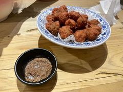 干炸丸子-左邻右舍褡裢火烧(石榴园店)