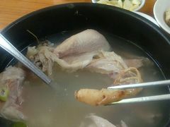 -梨花参鸡汤