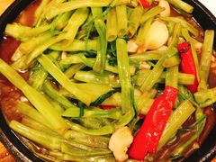 虾酱通心菜梗-清晖小苑•顺德地方菜(壹海城店)