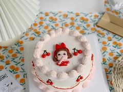 6英寸复古风动物奶油蛋糕-艾加柒克蛋糕茶歇甜品台(春熙路店)