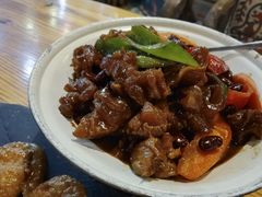 红酒腰豆烩牛孖筋-花溪雨·森林餐厅(石基店)