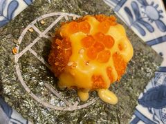 吉列帆立贝伴他他酱-鮨政·Omakase(港汇恒隆广场店)