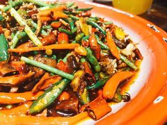 双椒鱿鱼须-灶东家民间菜(回兴店)