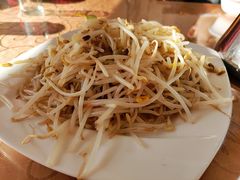 炒豆芽-王学胜肉饼