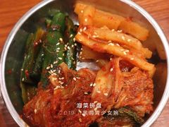 泡菜拼盘-大阪烧肉BAKA一代(十亩地店)