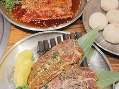 -明洞阿姨·韩式酱蟹烤肉·创意料理(三元桥店)