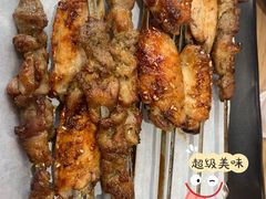 特色烤翅-宝记烧烤·碳锅羊肉·羊蝎子火锅·夜食社(文体路创始店)