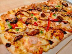 黑椒培根虾仁披萨-必胜客(城西银泰店)