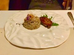 鹅肝意大利饭-Oyster Talks 四度蚝法餐厅