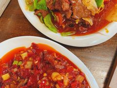 -歹歹的加个面过油肉拌面